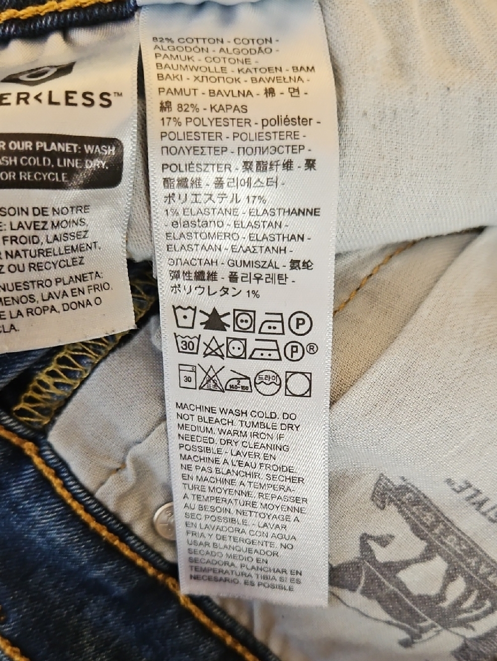 Men's Levi's® 511™ Slim Fit Flex Jeans Blue Medium Wash Size 32x30 - Picture 6 of 8